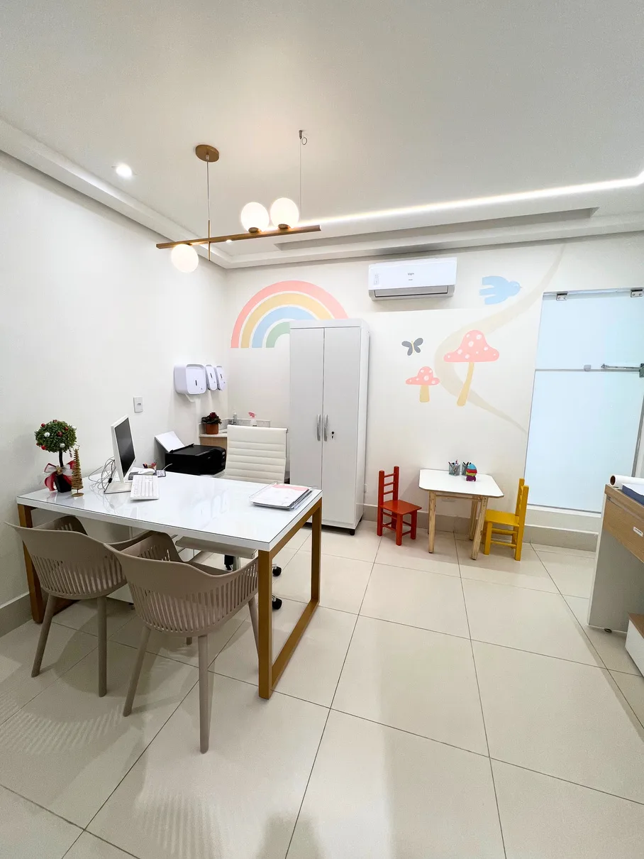 Sala de atendimento pediátrico